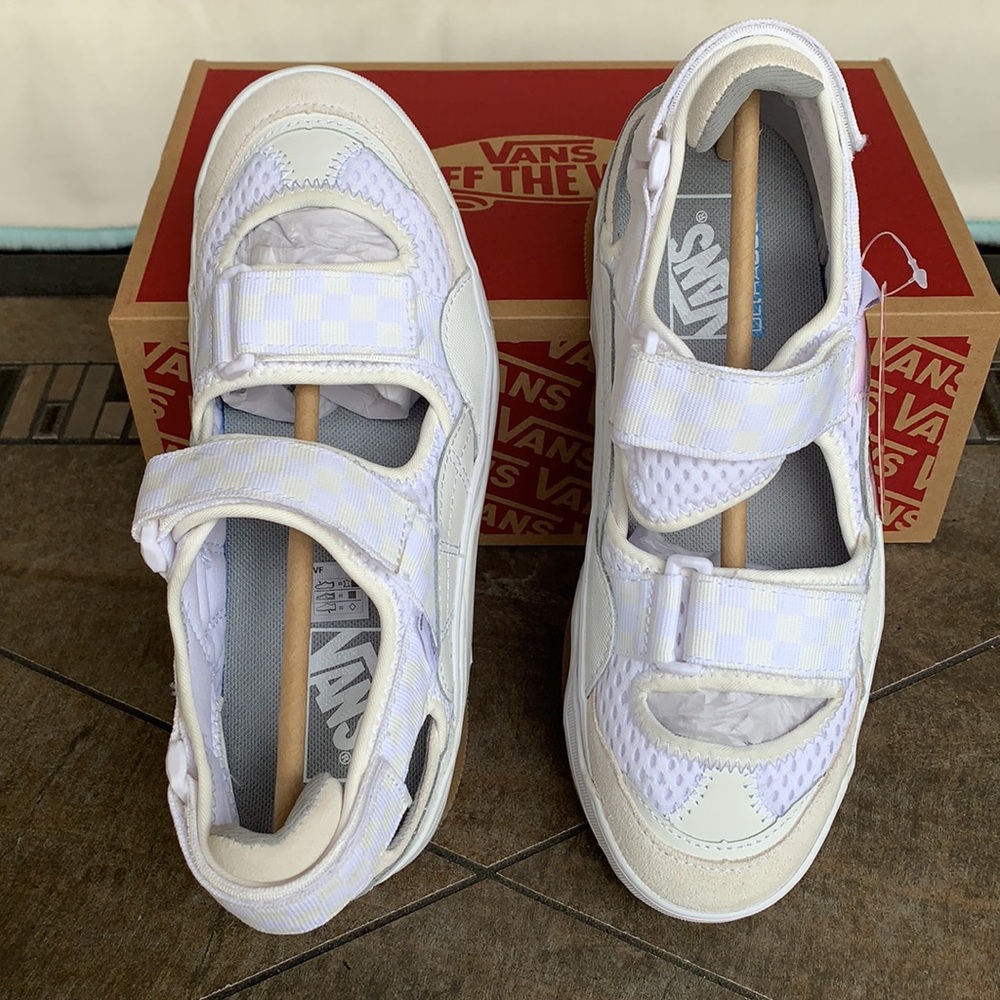 VANS VARIX TRI-LOCK CHECKER True White WMNS - Picture 7 of 13